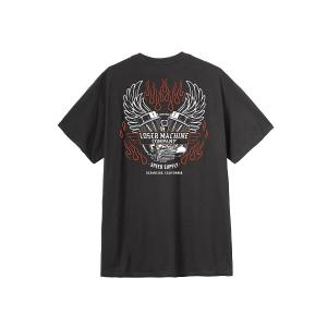 LOSER MACHINE T-SHIRT FLY WHEEL BLACK