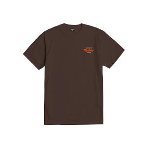 LOSER MACHINE - T-SHIRT FREE FOR ALL JAVA BROWN 2 thumbnail