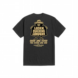 LOSER MACHINE - T-SHIRT GOOD ODDS BLACK
