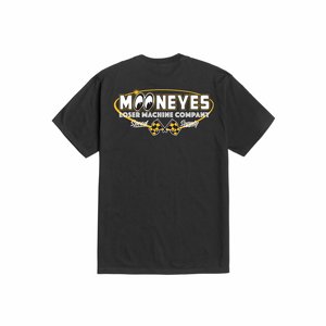 LOSER MACHINE - T-SHIRT MOONEYES ATOMIC RACE BLACK