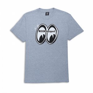 LOSER MACHINE - T-SHIRT MOONEYES BIG TIME HEATHER GREY