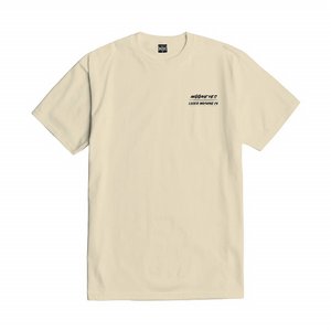 LOSER MACHINE - T-SHIRT MOONEYES BLUE COLLAR STOCK CREAM 2 thumbnail