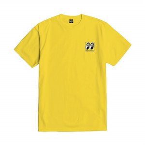 LOSER MACHINE - T-SHIRT MOONEYES RACE TRACK STOCK YELLOW 2 thumbnail