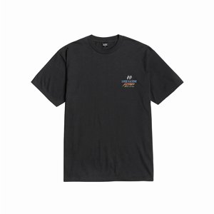 LOSER MACHINE - T-SHIRT MOONEYES RED HOT BLACK 2 thumbnail