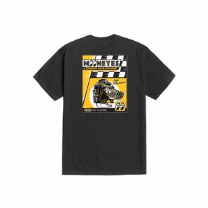LOSER MACHINE - T-SHIRT MOONEYES SHOP MANUAL BLACK 2 thumbnail