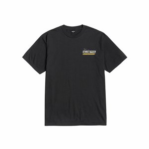 LOSER MACHINE - T-SHIRT MOONEYES SHOP MANUAL BLACK