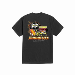 LOSER MACHINE - T-SHIRT MOONEYS BURNOUT BLACK