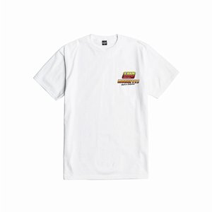 LOSER MACHINE - T-SHIRT MOONEYS BURNOUT WHITE 2 thumbnail