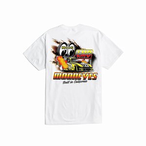 LOSER MACHINE - T-SHIRT MOONEYS BURNOUT WHITE
