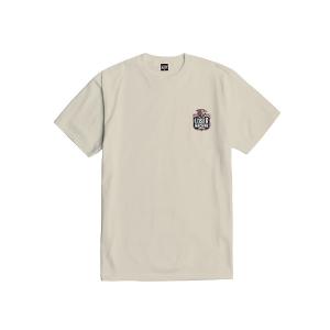 LOSER MACHINE T-SHIRT WORK HARD CREAM 2 thumbnail