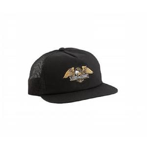 LOSER MACHINE - TRUCKER CAP WINGS BLACK/BLACK