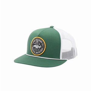 LOSER MACHINE - TRUCKER HAT DUNCAN GREEN/WHITE 3 thumbnail