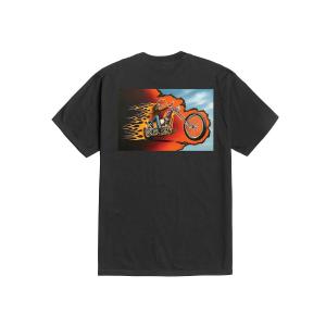 LOSER MASHINE T-SHIRT BURN RUBBER