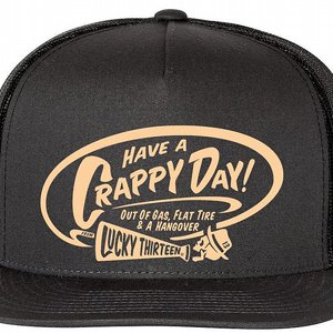 LUCKY 13 CAP - TH Crappy Day Black