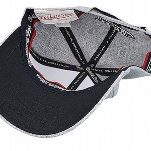 MITCHELL & NESS - Pinscript Classic Red - Heather Grey/Black 4 thumbnail