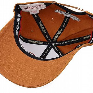 MITCHELL & NESS - Pinscript Classic Red - Heather Orange/Black 5 thumbnail