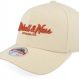 MITCHELL & NESS - Pinscript Classic Red Own Brand - Beige/Orange