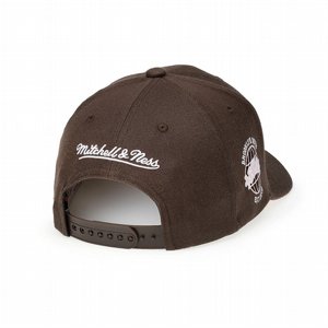 MITCHELL & NESS - Choco Blush Classic Red Brooklyn Nets - Brown/Pink 2 thumbnail