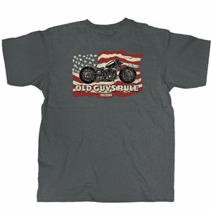 OLD GUYS RULE - FREEDOM RIDE – CHARCOAL