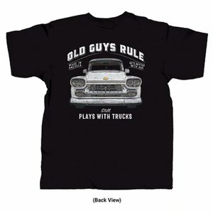 OLD GUYS RULE - GM PLAYS WITH TRUCKS BLACK 3 thumbnail
