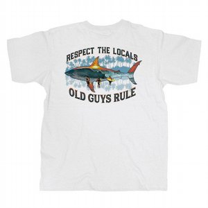 OLD GUYS RULE - T-SHIRT LOCAL RESPECT