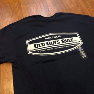 OLD GUYS RULE T-SHIRT - LOGO 3 thumbnail