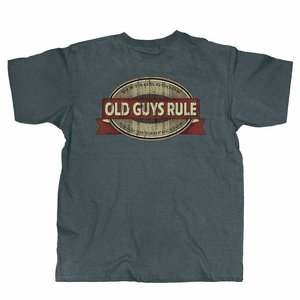 OLD GUYS RULE - T-SHIRT OAK CASK OVAL