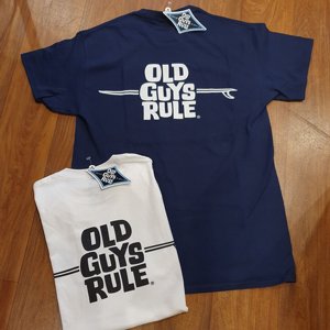 OLD GUYS RULE T-SHIRT - SURF BLUE