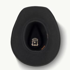 SCIPPIS HATT - BANDIT Black Wool Hat 4 thumbnail