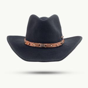 SCIPPIS HATT - BANDIT Black Wool Hat 3 thumbnail