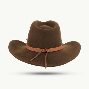 SCIPPIS HATT - BANDIT Wool Hat BROWN 4 thumbnail