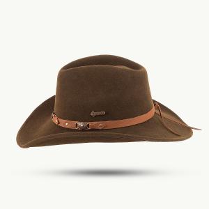 SCIPPIS HATT - BANDIT Wool Hat BROWN 3 thumbnail