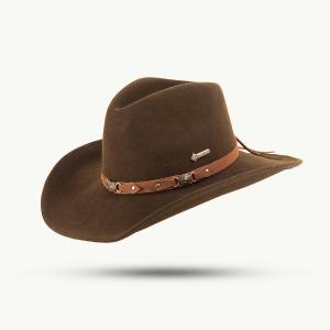 SCIPPIS HATT - BANDIT Wool Hat BROWN