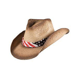 SCIPPIS HATT - EL PASO Straw Hat American