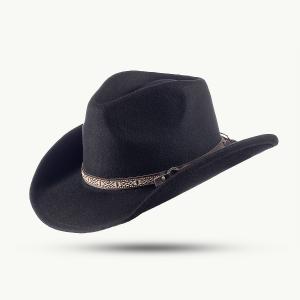 SCIPPIS HATT - REEVES Black Wool Hat black