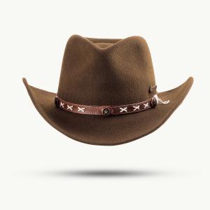SCIPPIS HATT - SMOKEY Felt Brown 2 thumbnail