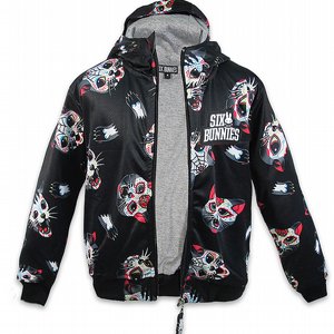 SIX BUNNIES FODRAD HOOD - KATTER