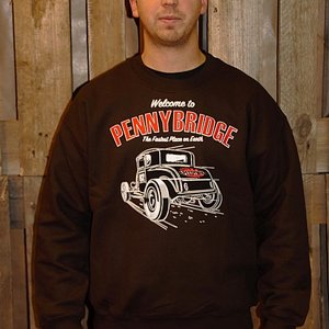 SPEEDY MIKE CREWNECK - PENNYBRIDGE BRUN