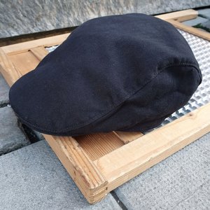 SPEEDY MIKE GUBBKEPS - FLAT CAP SVART