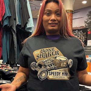 SPEEDY MIKE T-SHIRT - BONE SHAKER 3XL 2 thumbnail