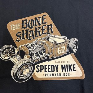 SPEEDY MIKE T-SHIRT - BONE SHAKER 3XL