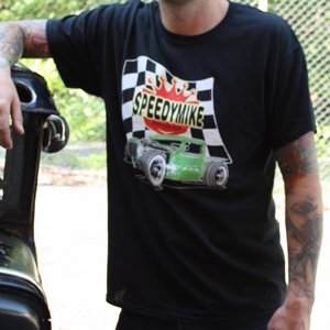 SPEEDY MIKE T-SHIRT - GRN ROD