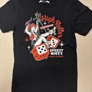 SPEEDY MIKE T-SHIRT - HIGH ROLLER