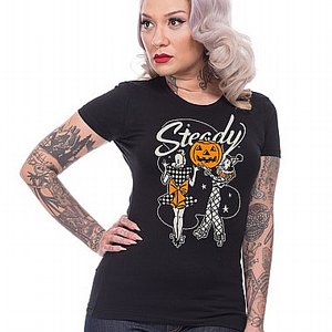 STEADY CLOTHING GIRLY T-SHIRT - STEADY TRICK