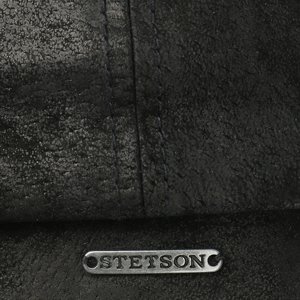 STETSON GUBBKEPS - HATTERAS PIGSKIN BLACK 3 thumbnail
