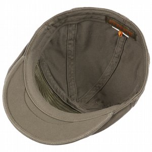STETSON GUBBKEPS - IVY CAP COTTON OLIVGREEN 2 thumbnail