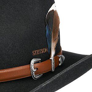 STETSON HATT - LIMINGTON WESTERN WOOLFELDT HAT BLACK 4 thumbnail
