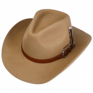 STETSON HATT - LIMINGTON WESTERN WOOLFELDT HAT CAMEL 2 thumbnail