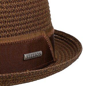 STETSON HATT - PORK PIE TOYO STRAW BROWN 4 thumbnail