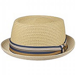 STETSON HATT - PORK PIE TOYO STRAW NATUR